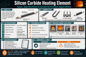 Silicon Carbide Heating Element: Types, Specifications & Industrial Furnace Applications