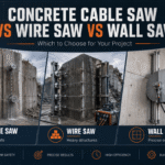 Concrete Cable Saw vs Wire Saw vs Wall Saw: Which to Choose for Your Project