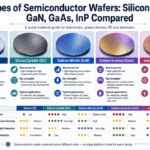 Types of Semiconductor Wafers: Silicon, SiC, GaN, GaAs, InP Compared