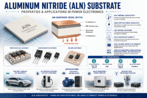 Aluminum Nitride (AlN) Substrate: Properties & Applications in Power Electronics