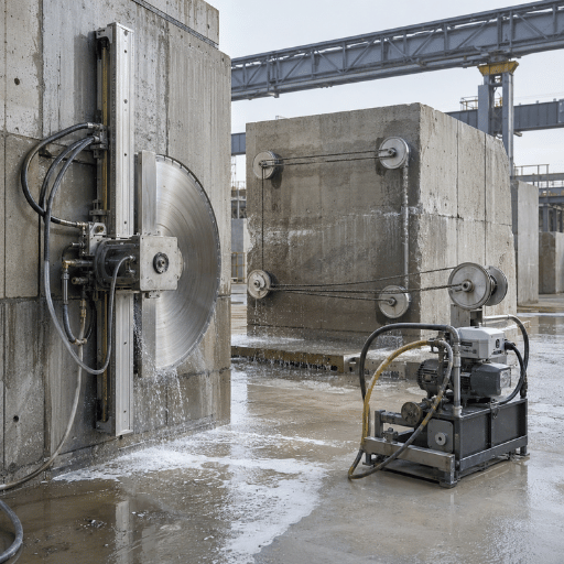 Concrete Cable Saw vs Wire Saw vs Wall Saw: Which to Choose for Your Project 2 How Each Method Cuts: A Look From the Machine Builder