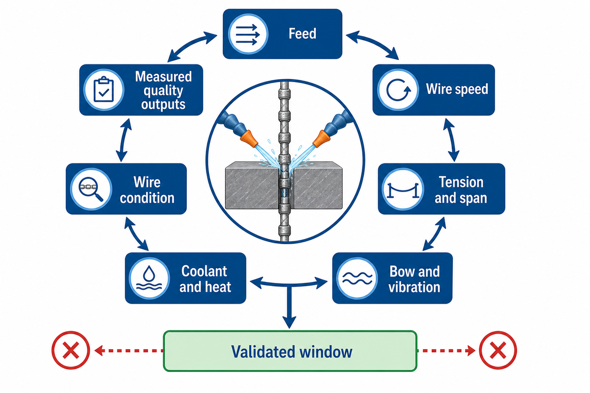 How Fixed Abrasive Cutting Changed Wire Speed, Feed, Tension, and Bow — DONGHE