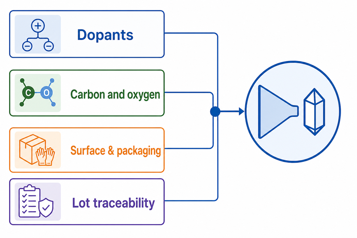 Properties That Matter Before Crystal Growth — DONGHE