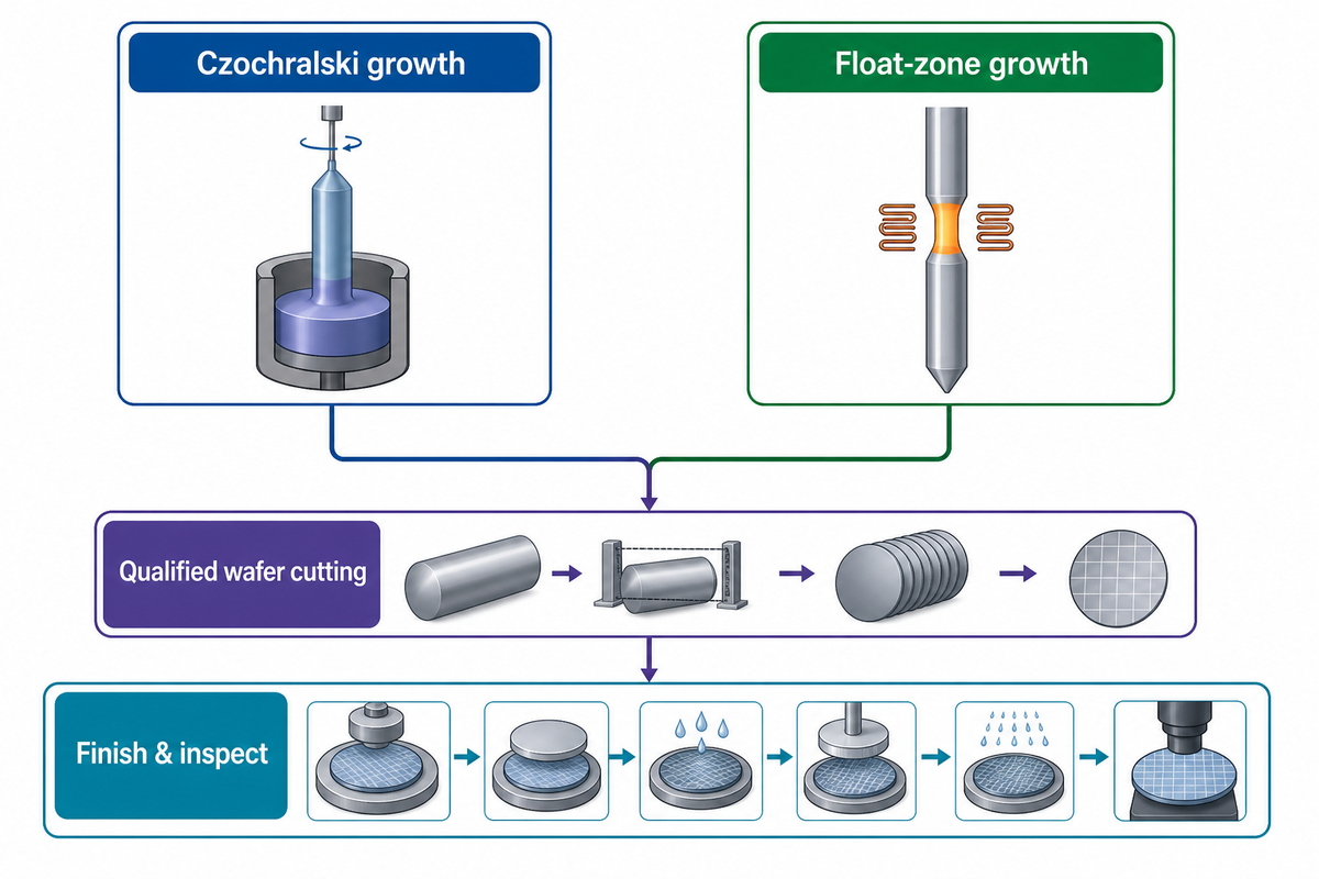 How Polysilicon Enters Semiconductor Manufacturing — DONGHE